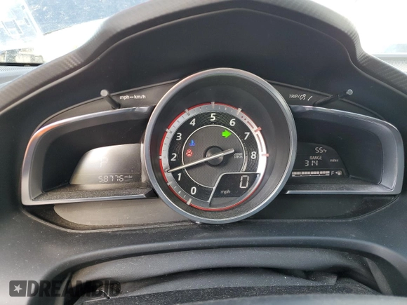 2014 Mazda 3 S Grand Touring with VIN JM1BM1W37E1159197, listed as a Copart auction lot 47953025 with 58,776 mi miles and Salvage Title. Bid and sale history available at DreamBid. Image 9.