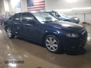 2011 Audi A4 Premium with VIN WAUBFAFLXBA087947, listed as a Copart auction lot 83013154 with 98,473 mi miles and Salvage Title. Bid and sale history available at carsss.com. Image 4.