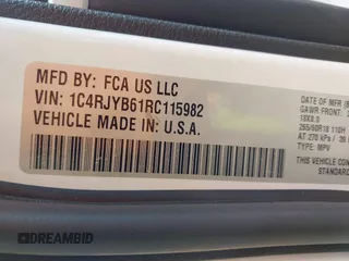2024 Jeep Grand Cherokee с VIN 1C4RJYB61RC115982, выставлен на аукционе IAAI как лот 42485536 с пробегом 36 360 миль миль и . История ставок и продаж доступна на DreamBid. Изображение 9.