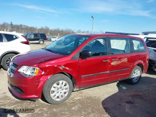 2014 Dodge Grand Caravan SE with VIN 2C4RDGBG5ER190034, listed as a IAAI auction lot 41593958 with 99,795 mi miles. Bid and sale history available at carsss.com. Image 6.