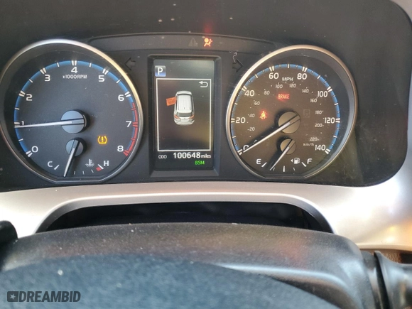 2018 Toyota RAV4 XLE with VIN JTMWFREVXJJ740121, listed as a Copart auction lot 46467085 with 100,648 mi miles and Salvage Title. Bid and sale history available at carsss.com. Image 9.