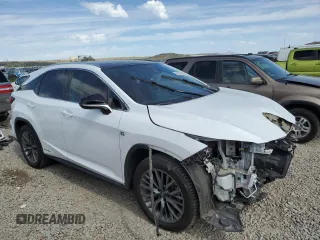2020 Lexus RX 450h F Sport Performance with VIN 2T2YGMDA1LC043924, listed as a Copart auction lot 58921455 with 36,032 mi miles and Salvage title. Bid and sale history available at DreamBid. Image 4.