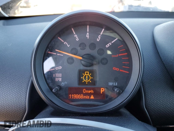 2016 MINI Countryman S with VIN WMWZC5C59GWU21416, listed as a Copart auction lot 57477455 with 119,868 mi miles and Salvage title. Bid and sale history available at DreamBid. Image 9.