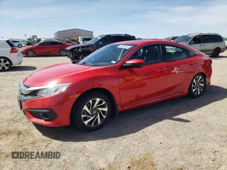 2017 Honda Civic Sedan EX with VIN 2HGFC2F88HH557595, listed as a Copart auction lot 50306945 with 68,607 mi miles and Salvage Title. Bid and sale history available at carsss.com. Image 1.
