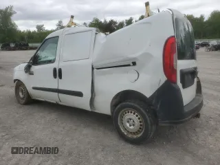 2017 Ram ProMaster City Cargo Tradesman with VIN ZFBERFAB0H6E22587, listed as a Copart auction lot 60967655 with 105,237 mi miles and Salvage title. Bid and sale history available at DreamBid. Image 2.