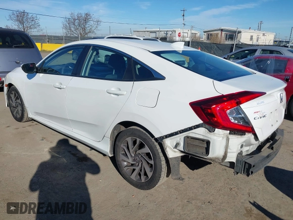 2017 Honda Civic EX z VIN 19XFC2F76HE202300, wystawiony jako IAAI lot #41337380 z przebiegiem 165 235 mil mil oraz . Historia ofert i sprzedaży dostępna na DreamBid. Obrazek 3.