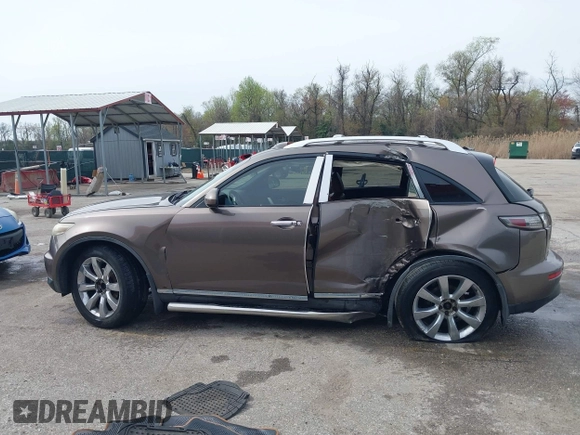 2008 Infiniti FX with VIN JNRAS08U28X101212, listed as a IAAI auction lot 41938410 with 230,121 mi miles and . Bid and sale history available at DreamBid. Image 14.