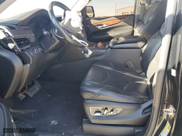 2017 Cadillac Escalade Luxury with VIN 1GYS4BKJXHR207270, listed as a Copart auction lot 46976225 with 125,086 mi miles and Salvage Title. Bid and sale history available at carsss.com. Image 7.