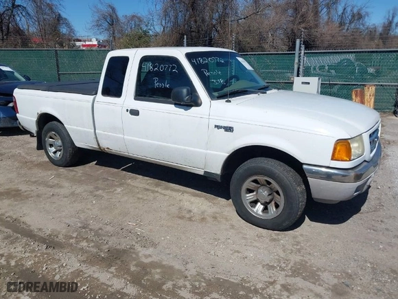 2003 Ford Ranger XL Fleet with VIN 1FTYR44V33PB09375, listed as a IAAI auction lot 41820772 with 1 miles. Bid and sale history available at carsss.com. Image 1.