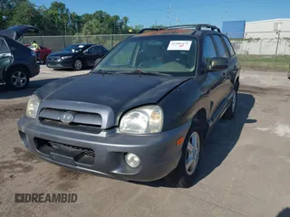 2006 Hyundai Santa Fe GLS with VIN KM8SC13D26U100098, listed as a IAAI auction lot 41985471 with 155,808 mi miles and . Bid and sale history available at DreamBid. Image 2.