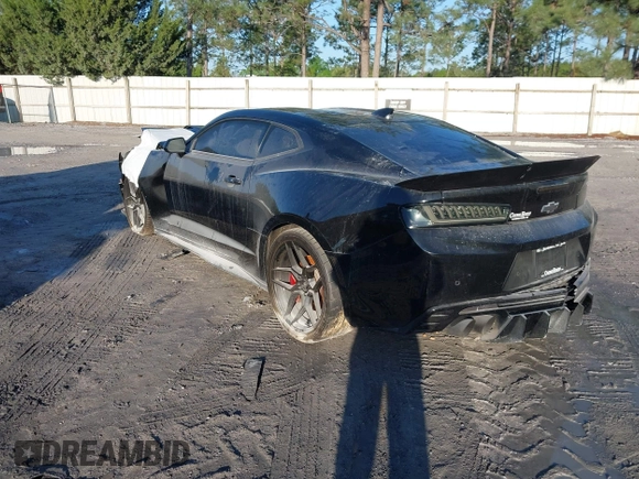 2016 Chevrolet Camaro 2SS with VIN 1G1FH1R77G0138307, listed as a IAAI auction lot 41071985 with 57,027 mi miles and . Bid and sale history available at DreamBid. Image 3.