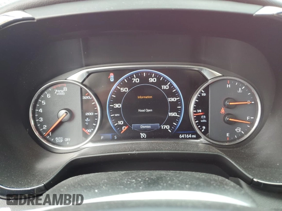 2019 Chevrolet Blazer RS z VIN 3GNKBJRS6KS621369, wystawiony jako Copart lot #54591215 z przebiegiem 64 164 mil mil oraz Szkoda całkowita • Salvage title. Historia ofert i sprzedaży dostępna na DreamBid. Obrazek 9.