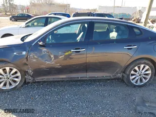 2018 Kia Optima S with VIN 5XXGT4L35JG202142, listed as a IAAI auction lot 41630240 with 94,335 mi miles. Bid and sale history available at carsss.com. Image 15.