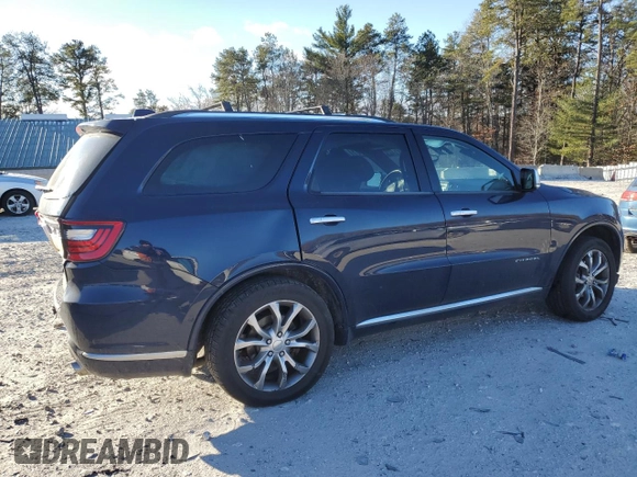 2016 Dodge Durango Citadel z VIN 1C4RDJEG3GC486240, wystawiony jako Copart lot #41580915 z przebiegiem 126 459 mil mil oraz Szkoda całkowita • Salvage title. Historia ofert i sprzedaży dostępna na DreamBid. Obrazek 3.