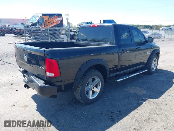 2015 Ram 1500 Tradesman with VIN 1C6RR7FT5FS746777, listed as a IAAI auction lot 41994754 with 165,753 mi miles and . Bid and sale history available at DreamBid. Image 4.
