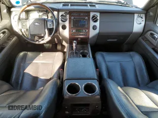 2010 Ford Expedition Max Limited with VIN 1FMJK2A56AEB60369, listed as a Copart auction lot 52461025 with 89,649 mi miles and Salvage title. Bid and sale history available at DreamBid. Image 8.