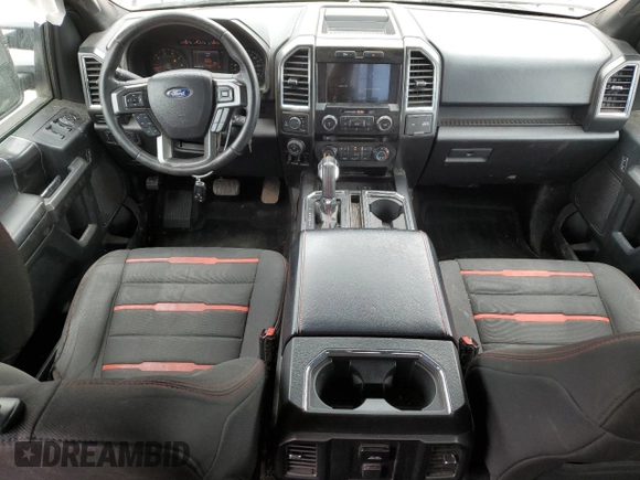 2016 Ford F-150 XLT with VIN 1FTFW1EG7GFD36210, listed as a Copart auction lot 54323705 with 154,029 mi miles and Clean title. Bid and sale history available at DreamBid. Image 8.