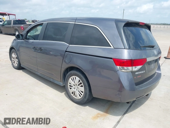 2016 Honda Odyssey LX with VIN 5FNRL5H27GB003250, listed as a IAAI auction lot 42103335 with 151,516 mi miles and . Bid and sale history available at DreamBid. Image 3.