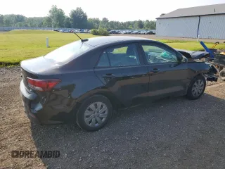 2020 Kia Rio LX with VIN 3KPA24AD3LE353125, listed as a Copart auction lot 60308394 with 35,863 mi miles and Salvage Title. Bid and sale history available at DreamBid. Image 3.