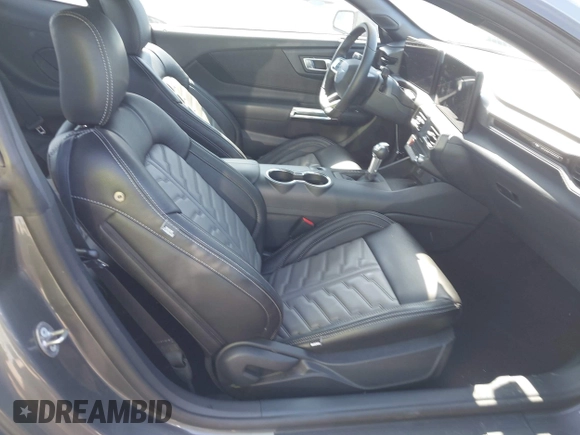 2024 Ford Mustang EcoBoost with VIN 1FA6P8THXR5110680, listed as a IAAI auction lot 42598400 with 21,221 mi miles and . Bid and sale history available at DreamBid. Image 5.