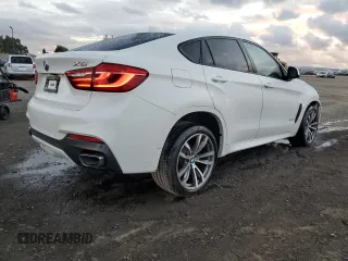 2016 BMW X6 sDrive35i with VIN 5UXKU0C58G0F93560, listed as a Copart auction lot 78470023 with 81,222 mi miles. Bid and sale history available at carsss.com. Image 3.