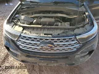 2022 Ford Explorer Limited with VIN 1FMSK8FH5NGB07814, listed as a Copart auction lot 89218865 with 34,595 mi miles and Salvage Title. Bid and sale history available at carsss.com. Image 12.