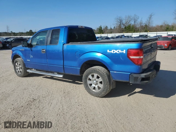 2012 Ford F-150 XL with VIN 1FTFX1ET5CFB49911, listed as a Copart auction lot 43584275 with 73,118 mi miles and Salvage Title. Bid and sale history available at carsss.com. Image 2.