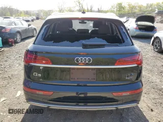 2023 Audi Q5 Premium with VIN WA1ABAFY9P2039132, listed as a Copart auction lot 54723375 with 83,135 mi miles and Salvage title. Bid and sale history available at DreamBid. Image 6.