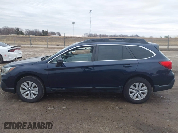 2018 Subaru Outback Premium with VIN 4S4BSAFC7J3375695, listed as a IAAI auction lot 41755172 with 99,458 mi miles and . Bid and sale history available at DreamBid. Image 14.