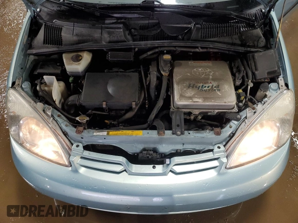 2003 Toyota Prius with VIN JT2BK18UX30081263, listed as a Copart auction lot 49173095 with 104,568 mi miles and Salvage Title. Bid and sale history available at carsss.com. Image 11.