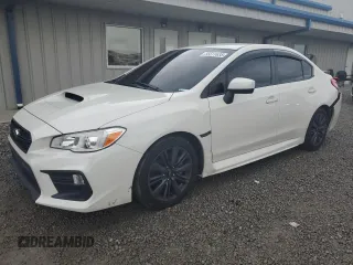 2018 Subaru WRX with VIN JF1VA1A66J9815706, listed as a Copart auction lot 55511635 with 57,446 mi miles and Salvage title. Bid and sale history available at DreamBid. Image 1.