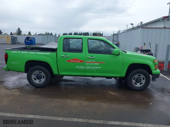 2012 Chevrolet Colorado LT w/1LT with VIN 1GCHTCFE4C8145501, listed as a IAAI auction lot 41939987 with 1 mi miles. Bid and sale history available at carsss.com. Image 12.