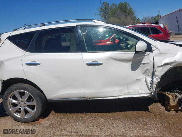 2014 Nissan Murano S with VIN JN8AZ1MU0EW403482, listed as a IAAI auction lot 41806817 with 76,624 mi miles. Bid and sale history available at carsss.com. Image 14.