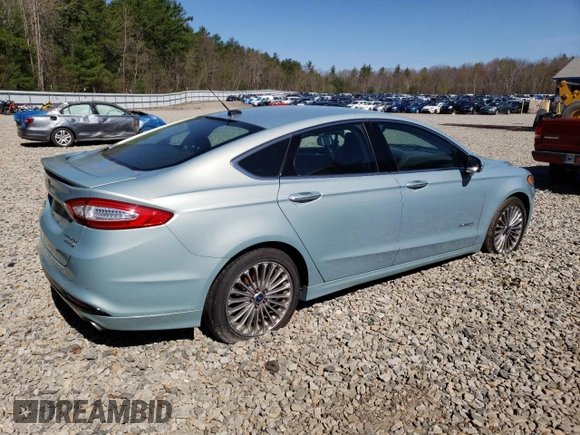 2013 Ford Fusion Titanium Hybrid with VIN 3FA6P0RU4DR354238, listed as a Copart auction lot 55414345 with 206,421 mi miles and Clean Title. Bid and sale history available at carsss.com. Image 3.