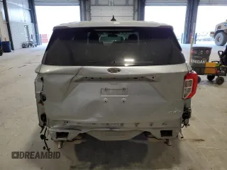 2023 Ford Explorer with VIN 1FMSK8BH5PGA42374, listed as a Copart auction lot 82211334 with 67,243 mi miles and Salvage title. Bid and sale history available at DreamBid. Image 6.