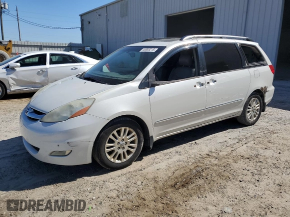 2008 Toyota Sienna XLE with VIN 5TDZK22C58S186566, listed as a Copart auction lot 46898215 with 231,224 mi miles and Salvage Title. Bid and sale history available at carsss.com. Image 1.