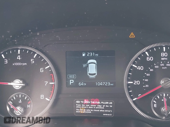 2020 Kia Telluride S with VIN 5XYP64HC9LG016294, listed as a IAAI auction lot 41691851 with 104,723 mi miles and . Bid and sale history available at DreamBid. Image 16.