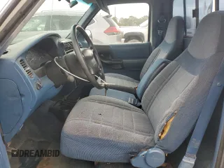 1997 Ford Ranger XLT with VIN 1FTCR10A5VUC97896, listed as a Copart auction lot 47389265 with 147,900 mi miles and Salvage Title. Bid and sale history available at DreamBid. Image 7.