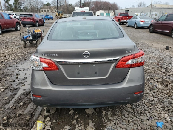 2015 Nissan Sentra SR with VIN 3N1AB7APXFY363152, listed as a Copart auction lot 51668645 with 64,383 mi miles and Salvage Title. Bid and sale history available at carsss.com. Image 6.