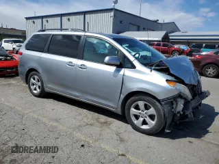 2013 Toyota Sienna LE AAS with VIN 5TDKK3DC9DS368933, listed as a Copart auction lot 53683055 with 242,125 mi miles and Salvage Title. Bid and sale history available at DreamBid. Image 4.