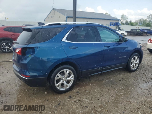 2019 Chevrolet Equinox LT with VIN 3GNAXLEXXKL375348, listed as a Copart auction lot 53863515 with 92,152 mi miles and Salvage Title. Bid and sale history available at DreamBid. Image 3.