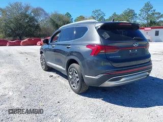 2021 Hyundai Santa Fe Limited with VIN 5NMS4DAL5MH367026, listed as a IAAI auction lot 41565093 with 120,246 mi miles. Bid and sale history available at carsss.com. Image 3.
