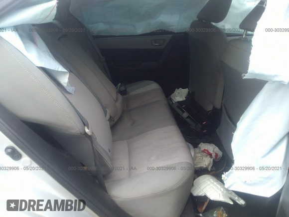 2015 Toyota Corolla L with VIN 5YFBURHE0FP281457, listed as a IAAI auction lot 39664934 with Not Provided miles and . Bid and sale history available at DreamBid. Image 8.