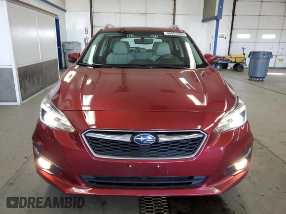 2018 Subaru Impreza Limited with VIN 4S3GTAU6XJ3719783, listed as a Copart auction lot 48062565 with 75,515 mi miles and Salvage title. Bid and sale history available at DreamBid. Image 5.