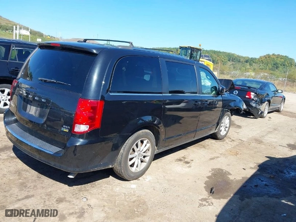 2019 Dodge Grand Caravan SXT with VIN 2C4RDGCG1KR748181, listed as a IAAI auction lot 40500817 with 90,794 mi miles. Bid and sale history available at carsss.com. Image 4.