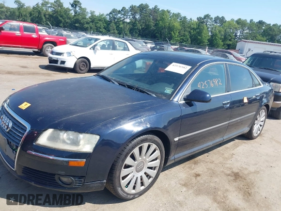 2006 Audi A8 4.2L с VIN WAUML44E56N020615, выставлен на аукционе IAAI как лот 42576982 с пробегом Не указан миль и . История ставок и продаж доступна на DreamBid. Изображение 2.