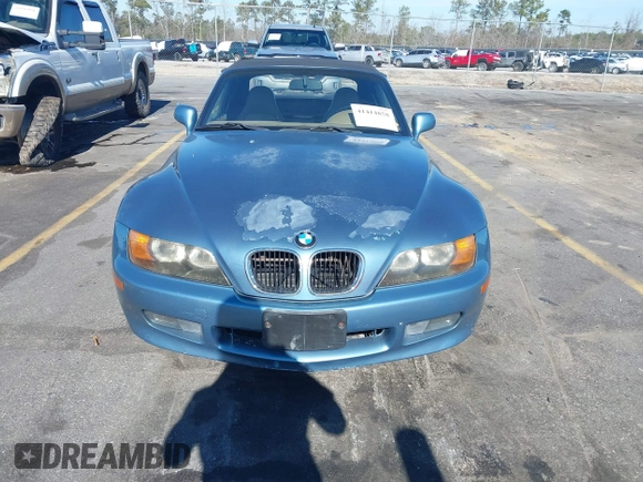 1996 BMW 3 Series Z3 1.9 with VIN 4USCH7320TLB75621, listed as a IAAI auction lot 41414858 with 96,609 mi miles and . Bid and sale history available at carsss.com. Image 6.