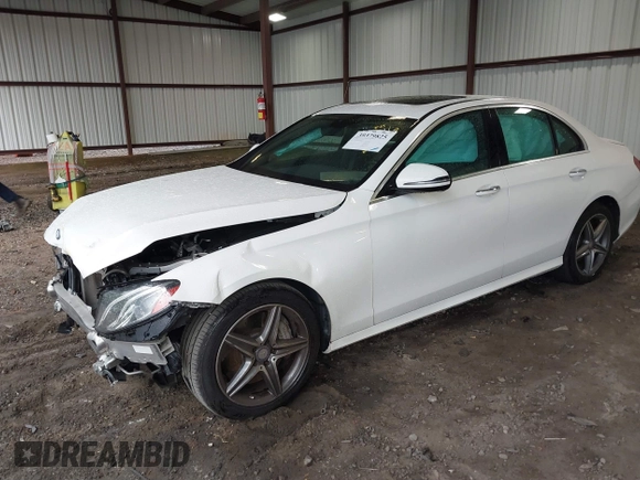 2017 Mercedes-Benz E-Class E 300 Luxury with VIN WDDZF4JBXHA183416, listed as a IAAI auction lot 39379825 with 89,610 mi miles. Bid and sale history available at carsss.com. Image 17.