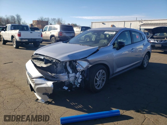 2024 Subaru Impreza with VIN JF1GUABC2R8341100, listed as a Copart auction lot 81267514 with 3,960 mi miles and Salvage Title. Bid and sale history available at carsss.com. Image 1.