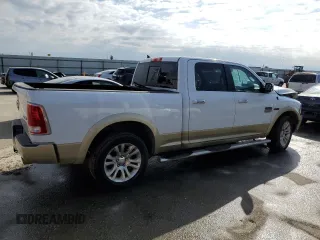 2015 Ram 1500 Laramie Limited with VIN 1C6RR7WM6FS718706, listed as a Copart auction lot 44722145 with Not provided miles and Salvage title. Bid and sale history available at DreamBid. Image 3.